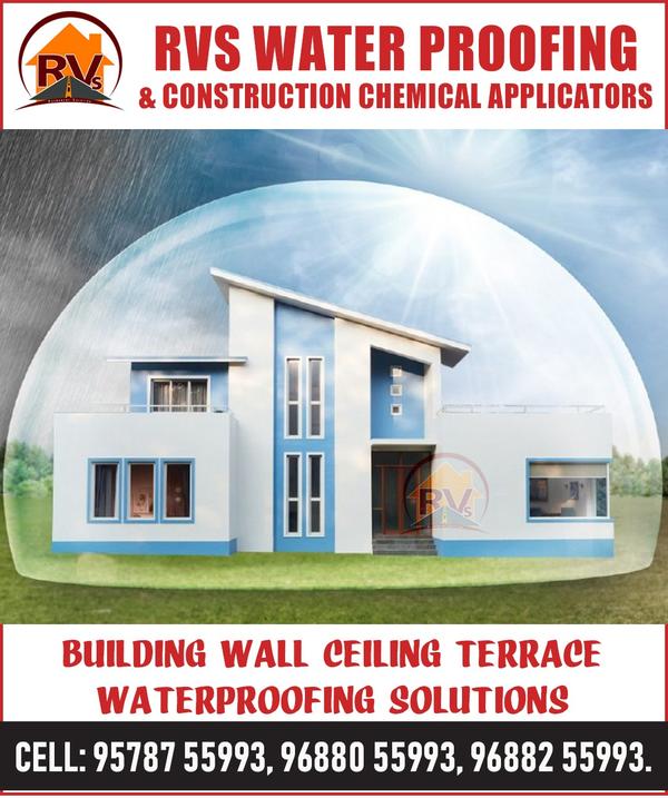 waterproofing materials tiruch