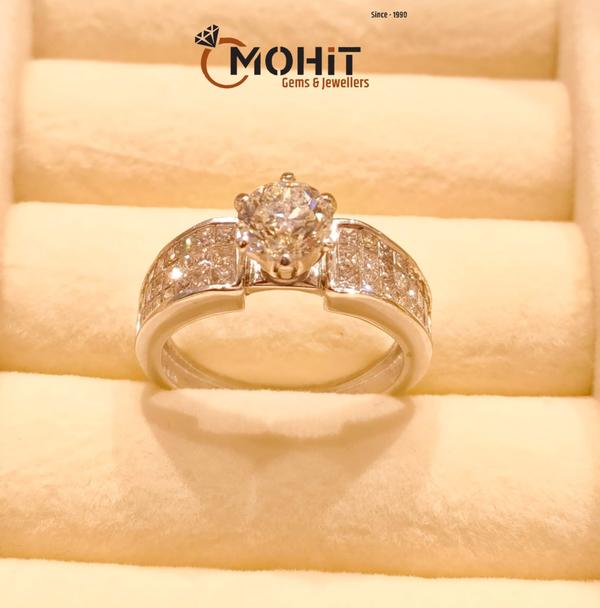 single solitaire diamond