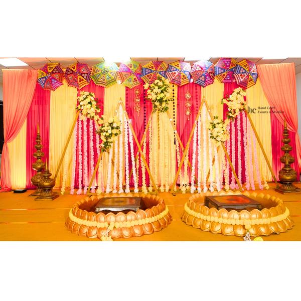 reception background decoratio