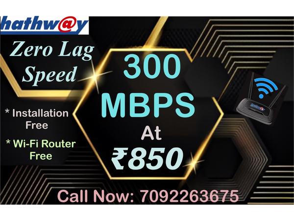 fiber broadband connection in