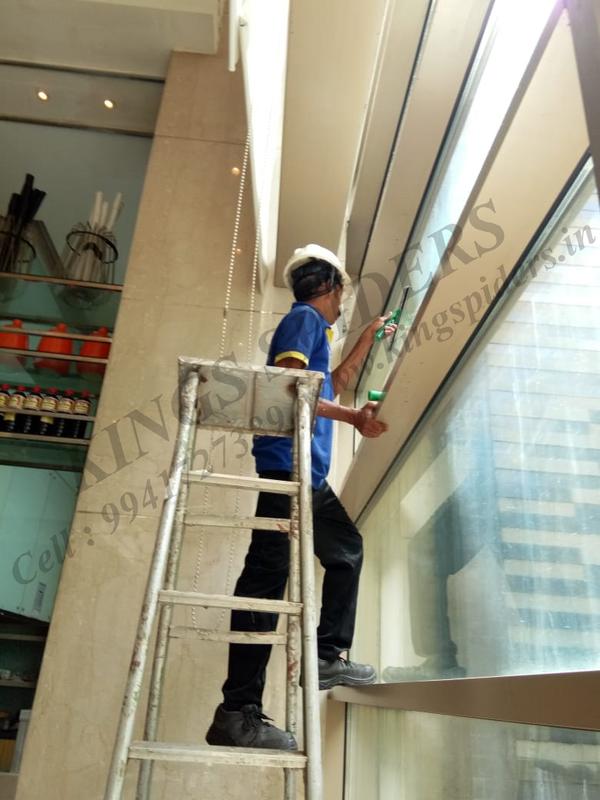 rope access facade cleaning ch