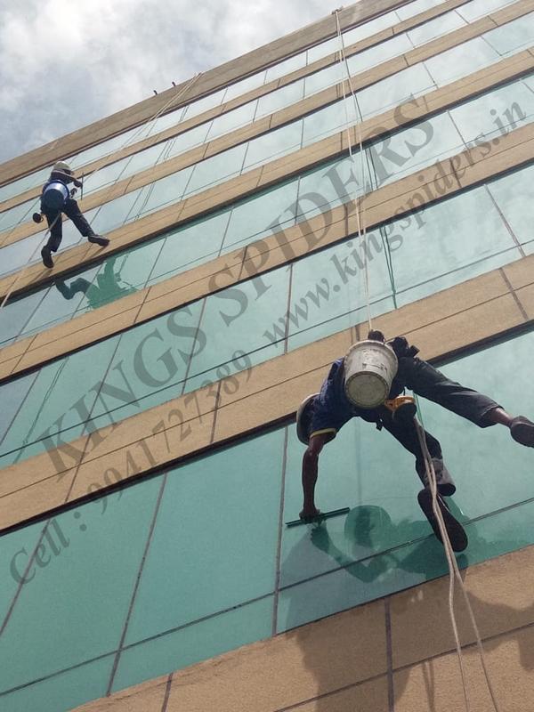 rope access facade cleaning ch