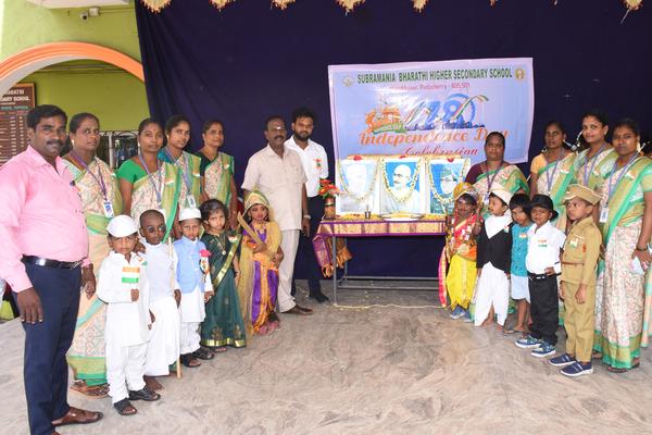 Independence Day on 15 Au