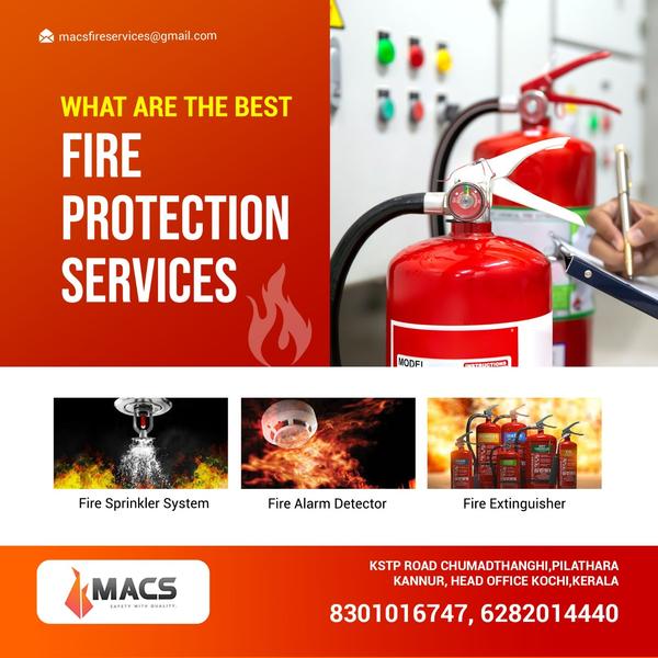 The best fire protection services often include a 