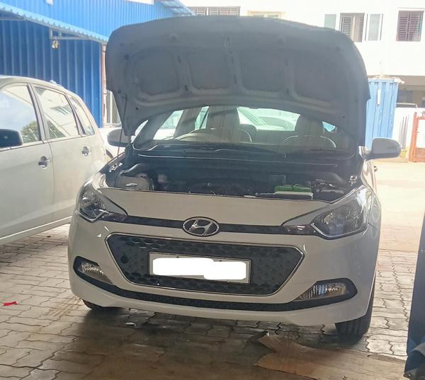 car coolant hose change