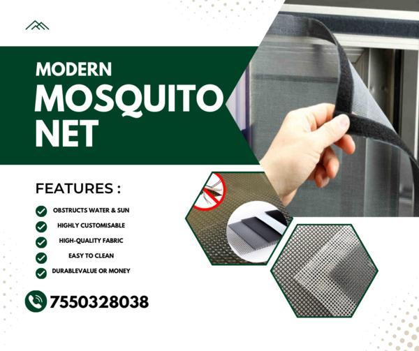 open door mosquito net systems