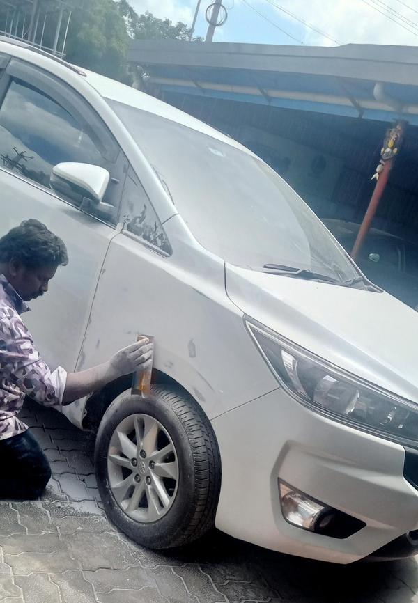 car door tinkering work