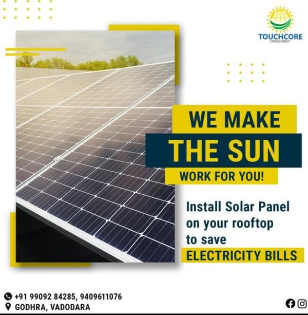 industrial rooftop solar syste