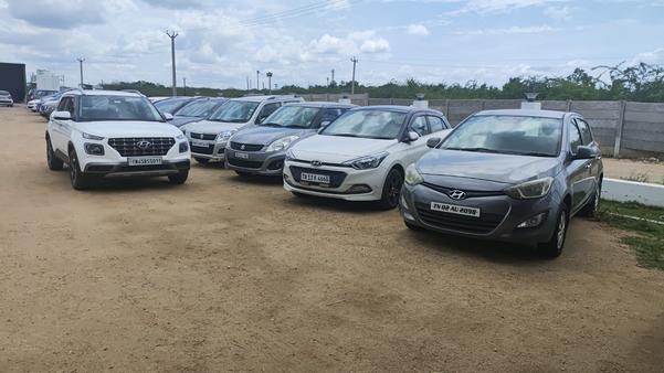 various brand cars trichy