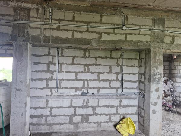 electrical concealed work