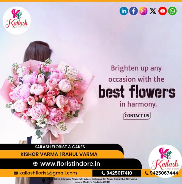 we have all kinds of fresh flo