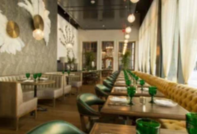 functional restaurant space