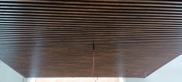 🙏🙏 W pvc louvers ceiling wor
