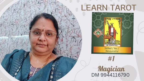 No 1 Magician Tarot Card