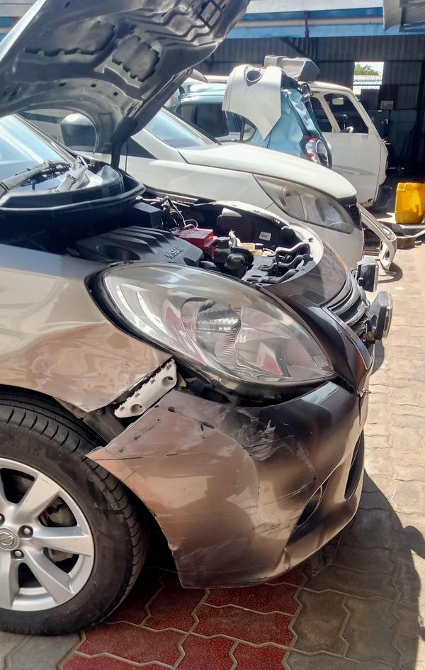 cars accident work