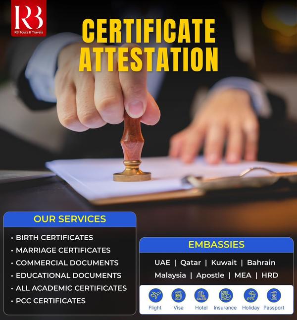 certificate attesttation