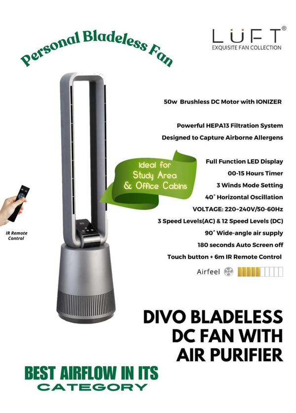 Bladeless fan by Luft. One of 