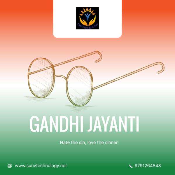 On Gandhi Jayanti, let’s 