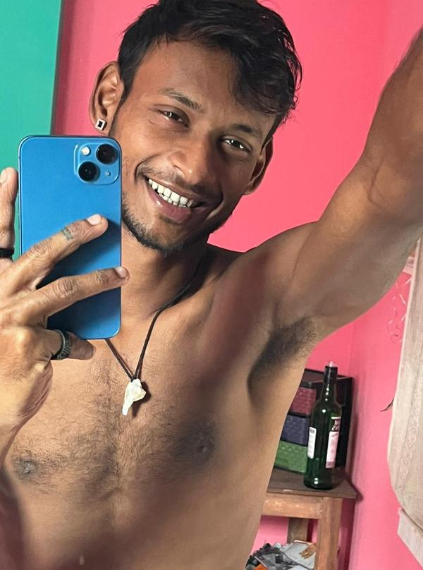 long gliding strokes