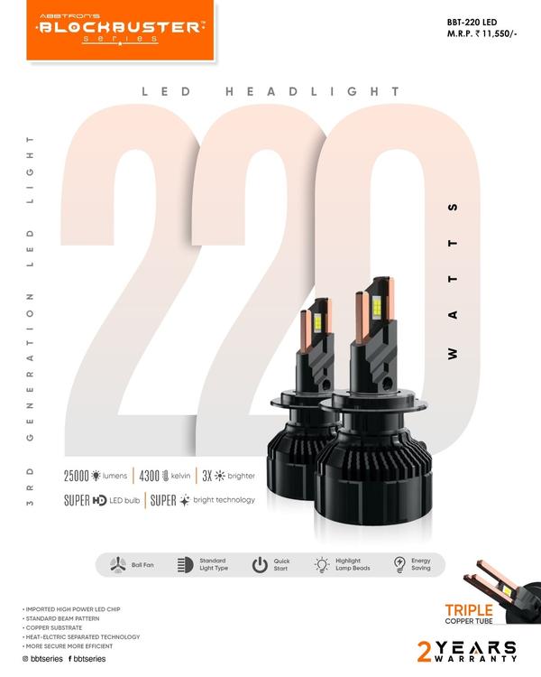 200w and 300w led bulb set
