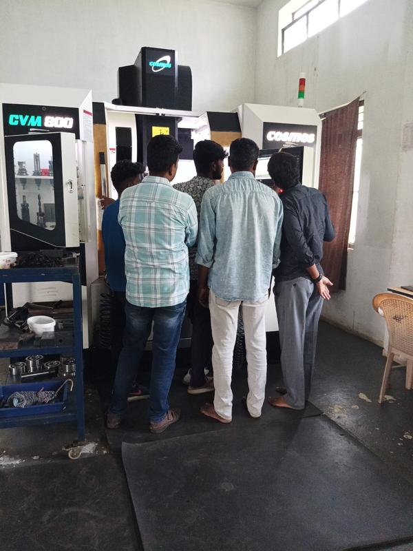 Real Time CNC Machining T