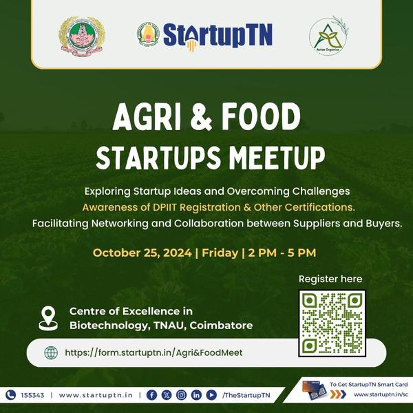 #TNSTARTUP #MSME#Agri & 