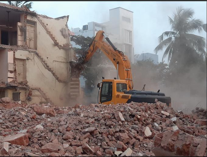 permitted licensed demolition