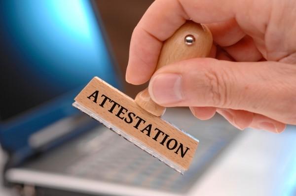 online certificate attestation