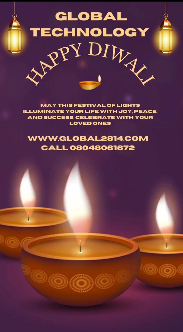 diwali light installation bora