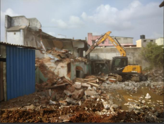 shanti colony demolition servi