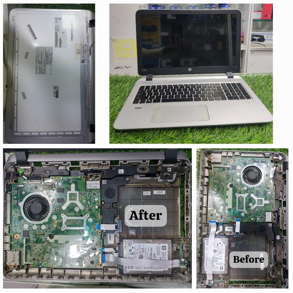 HP 15-K004TX laptop repaired!