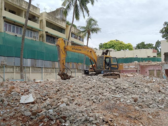 chennai demolition railway sta