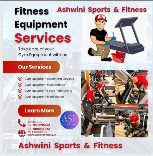 Aapne fitness equipment repair services ke liye ek
