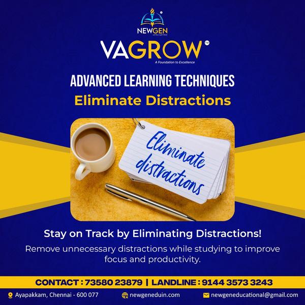 Eliminate DistractionsW
