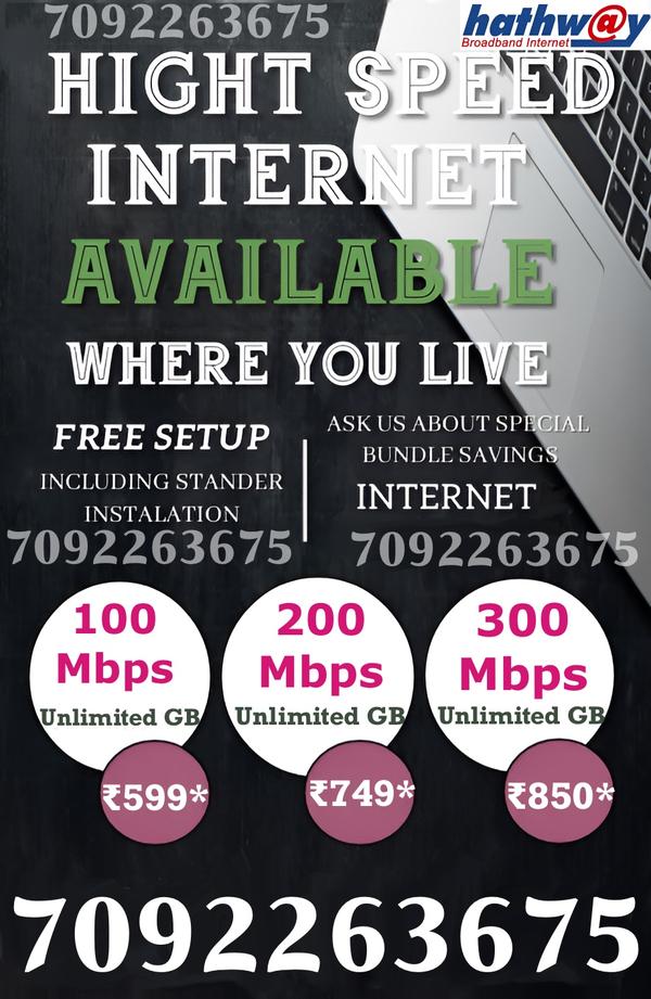 Hathway OTT Plans
Hathway Broa