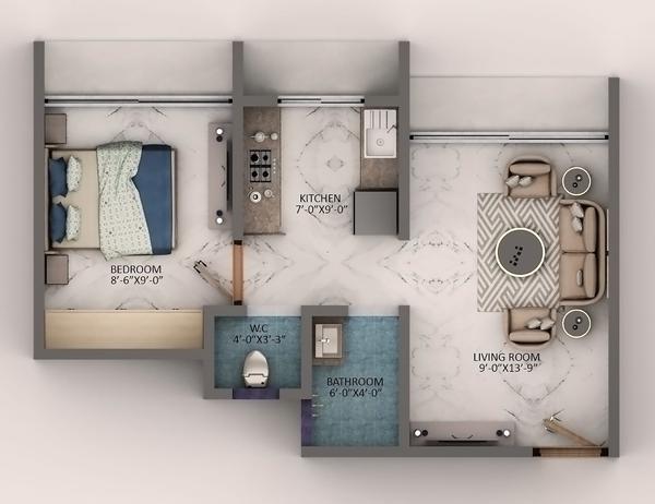 comfortable layouts