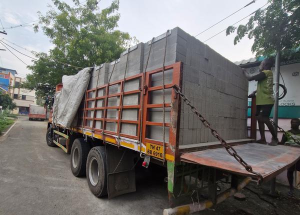 jointing mortar delivery