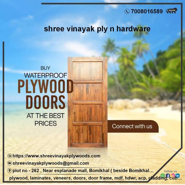 waterproof doors of greenply n