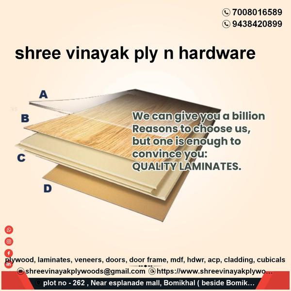 quality laminates such as meri