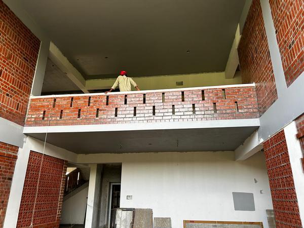 terracotta brick construction