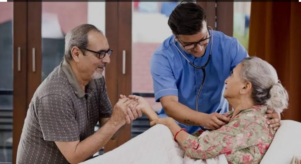 nursing services at home
old