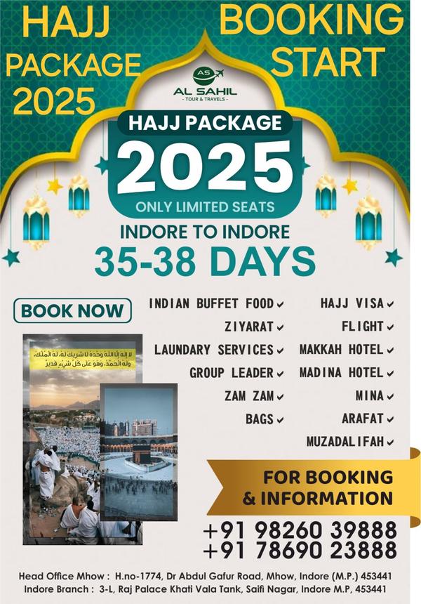 best hajj tours in indore mp 