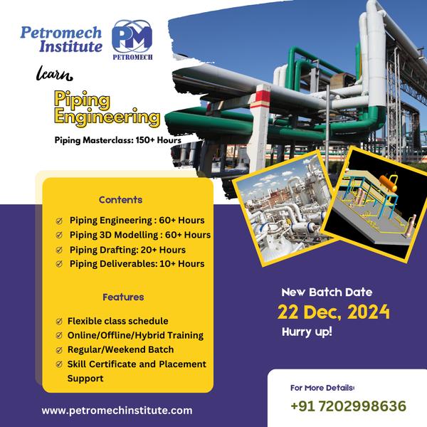 🌟 Learn Piping Engineeri