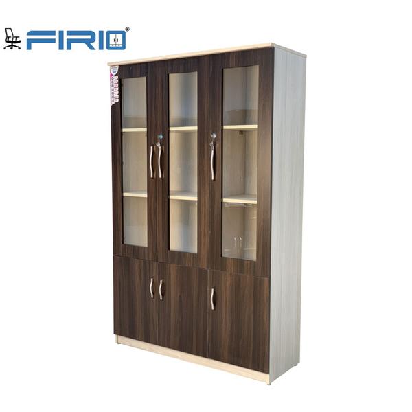 wooden bookshelf