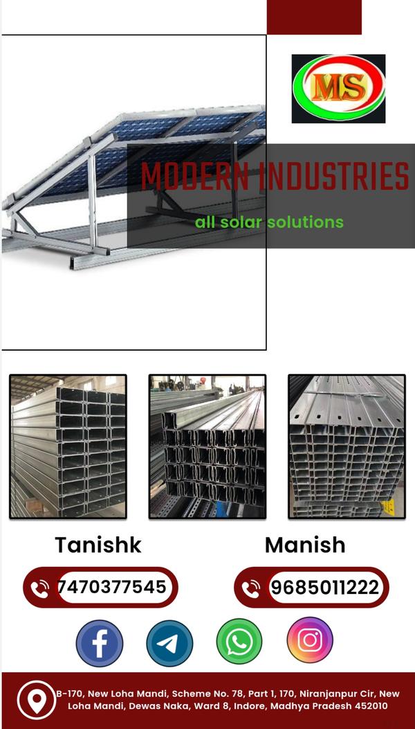 all types of solar structures are available with u
