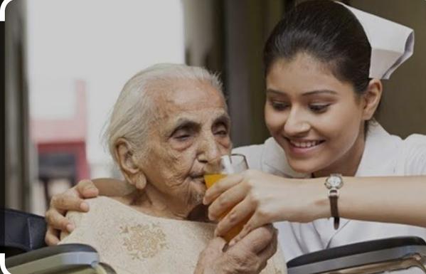 old age care taker service at