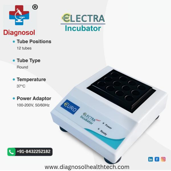Euro Electra Portable Incubator 12 TubesDiagnosol
