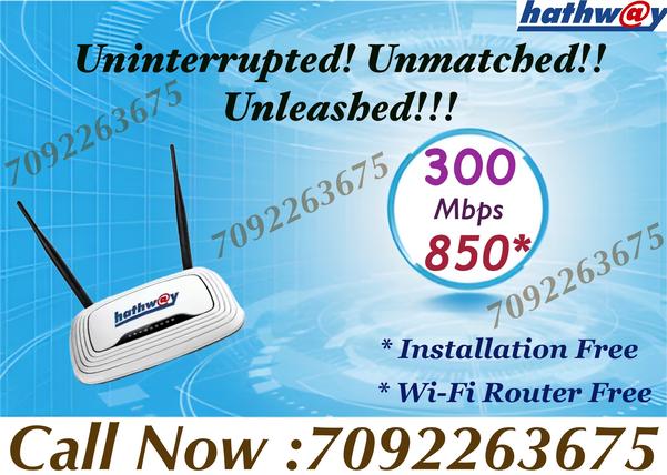 Hathway Internet Connection Ne