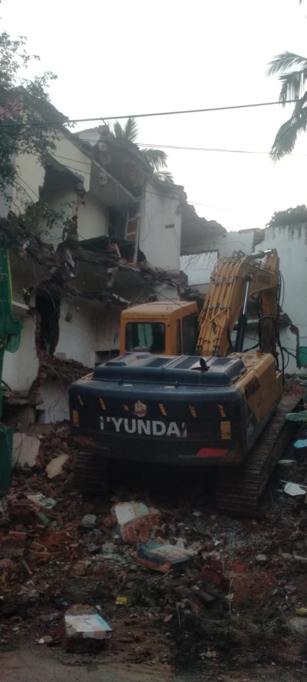 annasalai vadapalani demolitio