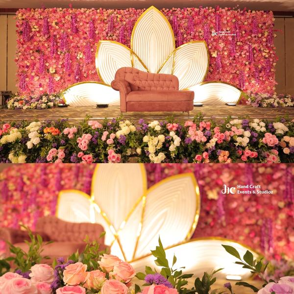 reception background decoratio